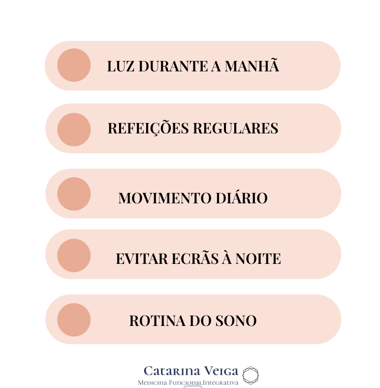 Checklist de estratégias práticas para regular o ritmo circadiano e apoiar a saúde hormonal